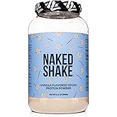 NAKED Shake - Vanilla Protein Powder - Plant Based Protein Shake with Mct Oil, Gluten-Free, Soy-Free, No Gmos Or Artificial Sweeteners - 30 Servings