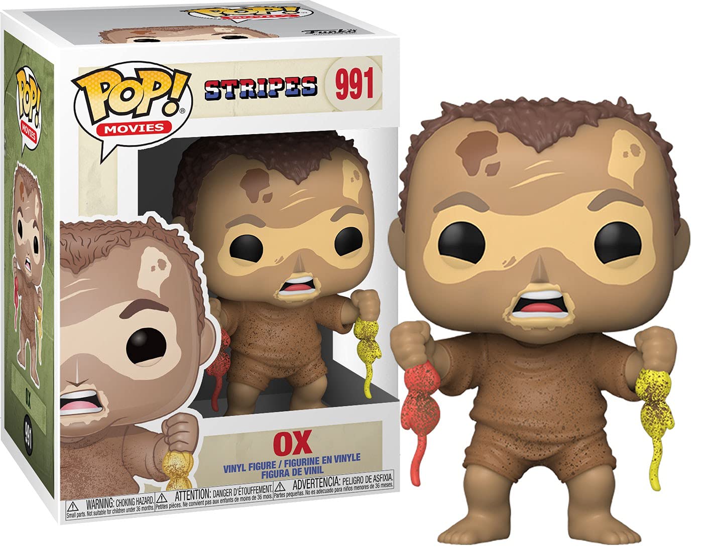 Funko Pop! Movies: Stripes-Ox Mudwrestling Collectible Toy - Dewey "Ox" Oxberger - Collectable Vinyl Figure - Gift Idea - Official Merchandise - Toys for Kids & Adults - Movies Fans