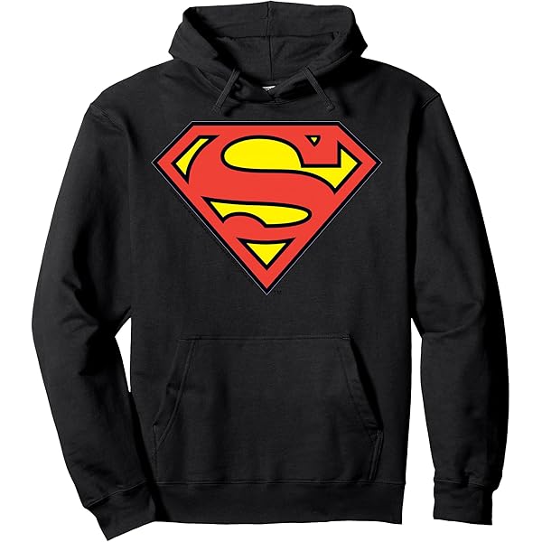 Amazon.com: SUPERMAN (2025 Movie) S-Shield Pullover Hoodie