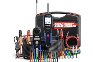 VDIAGTOOL V200 PRO Upgrade Kit Automotive Power Circuit Probe Tester with 30PCS Back Probe Kit, 12/24V Electrical Short and O