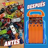 Hot Wheels Car Case Launcher Storage for 20 Cars 2-in-1 Race Set view 8