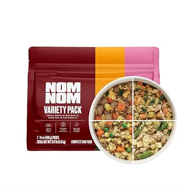 5 star rating for wet dog food Jinx Salmon & Sweet Potato Chopped Recipe Grain Free Dog Food, 13 oz