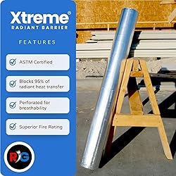 Radiant Barrier 1000 sq ft Reflective Insulation