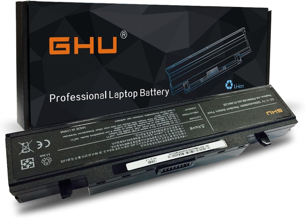 GHU New Battery 58 WH AA-PB9NC6B Compatible with Samsung NP-RV508 NT-RV508 P210 Q210 R40 R408 R410 R45 R430 R460 R480 R505 R509 R510 R522 AA-PB9NC5B AA-PB9NC6W AA-PB9NC6W/E AA-PL9NC2B AA-PL9NC6W - Image 4