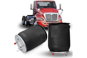 YUANJUFITT Cab Rear Air Spring Bags for Intenational Kenworth Peterbilt Rear Air Suspension Spring Set Replaces 3541731C1 W013589875 W013581191 1R12432 910B195P889 Intenational Semi Truck Accessories