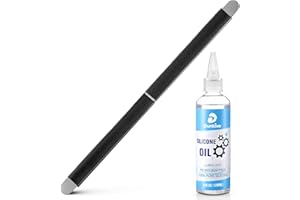 Dunkive 120ml/4oz Treadmill Lubricant with 24inch Foldable Applicator, Pure Silicone Walking Pad Oil Lube for Treadmill Belt Lubrication