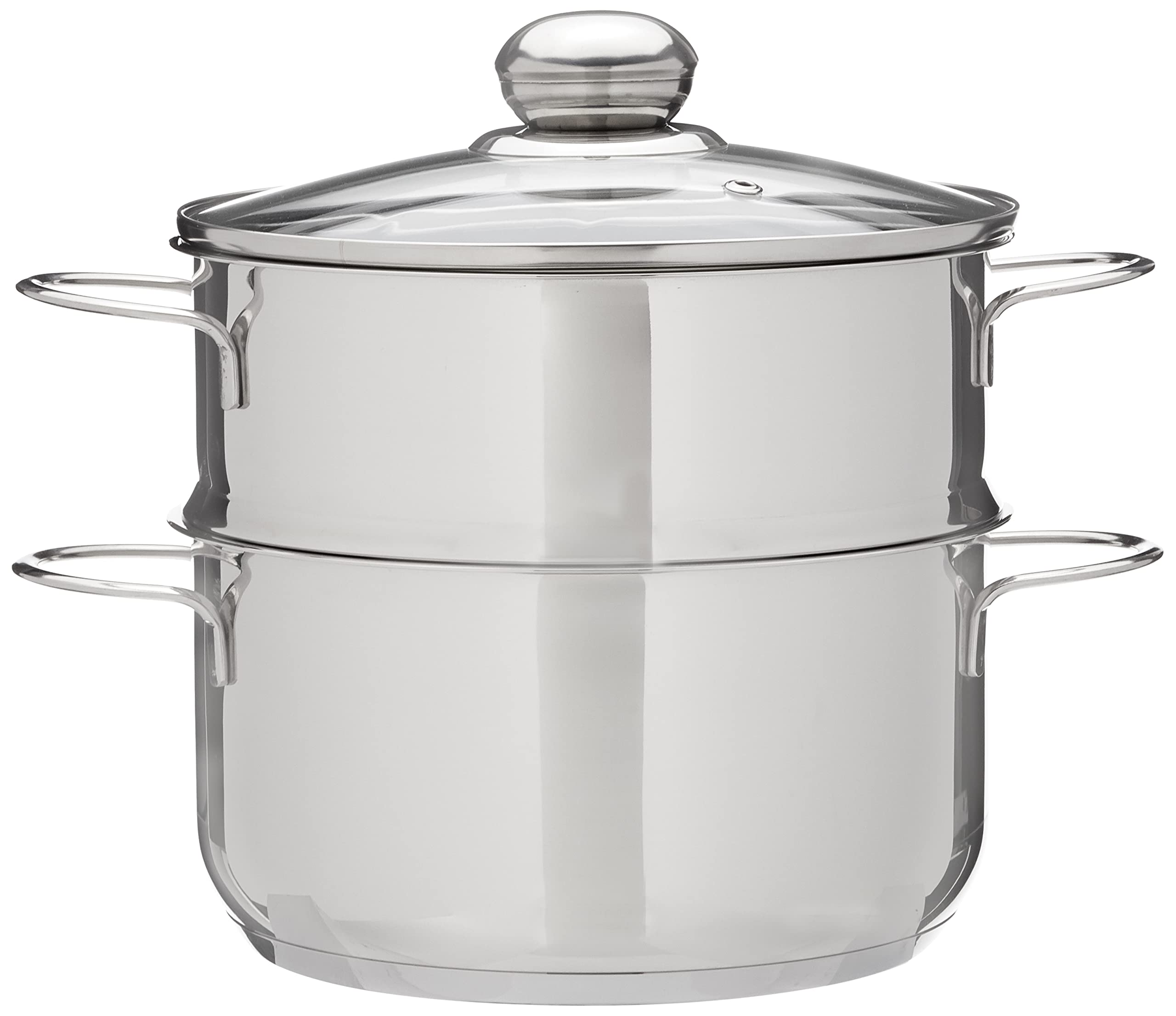 Karl Kruger Potato Damper with Glass Lid, 20 cm