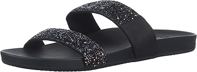 vegan leather slides