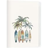 WOTYPU Summer Beach Gift Photo Album 4X6, Travel Hawaii Gift Photo Album Memory Book Keepsake With Hold 36 Pictures For Family Baby Graduation Wedding Anniversary Travel Vacation
