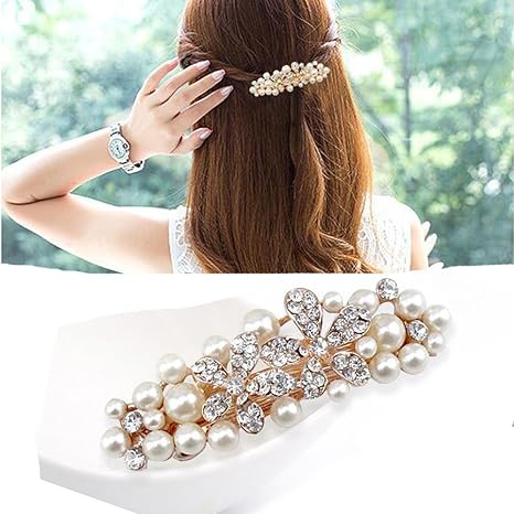 Amazon Co Jp 花嫁髪飾り 和装 髪留め 留袖 バレッタ 髪留め 人気 髪