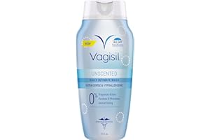 Vagisil Feminine Wash for Intimate Area Hygiene, pH Balanced and Gynecologist Tested, Unscented, 12 oz (Pack of 1)