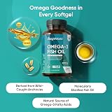 WeightWorld Omega 3 Fish Oil 2000mg 240 Softgels EPA DHA Capsules view 2