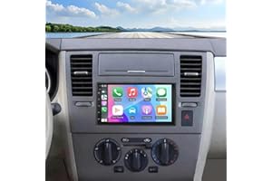 Car Stereo Radio Android 13 for Nissan Versa 2007-2011 Double Din Wireless Wired for Carplay/Android Auto GPS Navigation 2+32