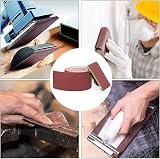 Shineboc Sandpaper Roll 180 Grit 93mm x 10m Emery Cloth for Wood Metal view 8