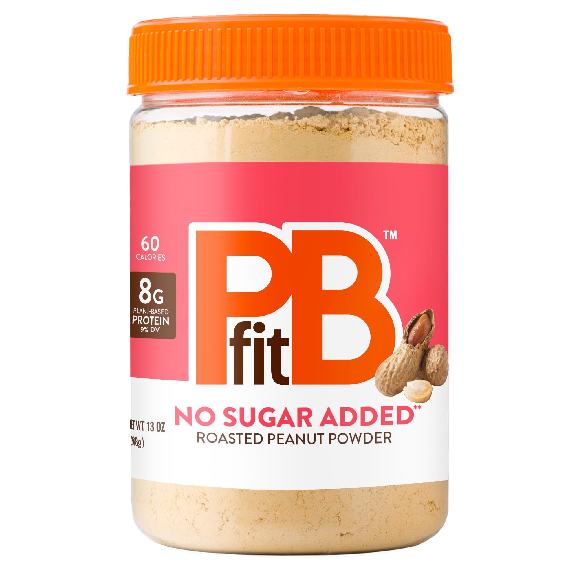 PBfit No Sugar Added Peanut Butter Powder, Powdered