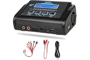 GENERIC Lipo Battery Charger, 150W 10A Balance Fast Charger for 1S-6S LiPo/Li-ion/Life & 1-15S NiMH/NiCd RC Hobby Batteries