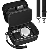 GWCASE Custom Camera Travel Case for Fujifilm X100VI Camera, Premium EVA Shell with Protective Dividers, Mesh Pockets for Fujifilm X100VI Accessories. Detachable Shoulder Strap & Handle (Case Only)