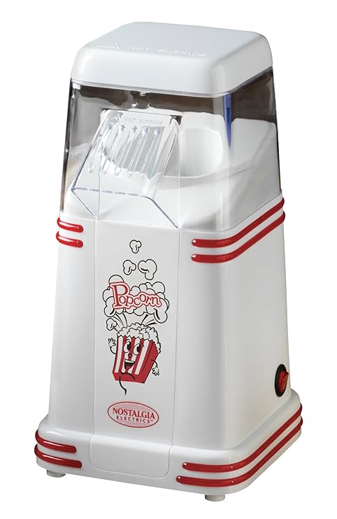 Domena FC650 - Palomitero (160 x 160 x 300 mm, 1,4 kg) Rojo, Color blanco: Amazon.es: Hogar