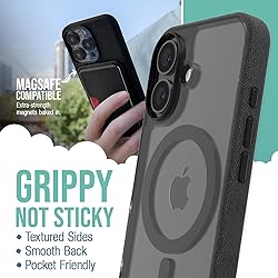 Smartish® iPhone 16 Magnetic Case - Gripmunk