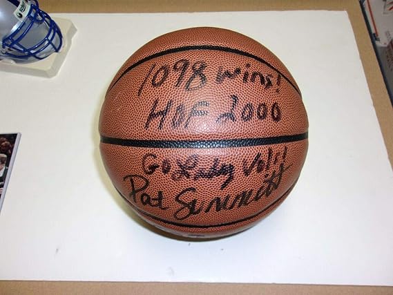 Pat Summitt Tennessee, hof 2000, go Lady Vols, 1098 Win Jsa/holo Signed