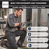 Iron Mountain Mens Workwear Cargo Trousers Knee Pad Pockets Heavy Duty Multi view 4