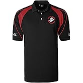 Malham USA Official USMC Polo Shirt for Men - Licensed Marine Corps Apparel, High-Performance