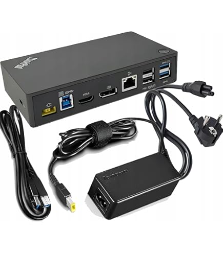 Amazon.com: Lenovo ThinkPad USB 3.0 Pro Dock (40A70045US) 45W AC
