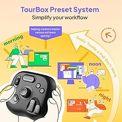 TourBox Lite - Editing Keyboard Compact, Artists