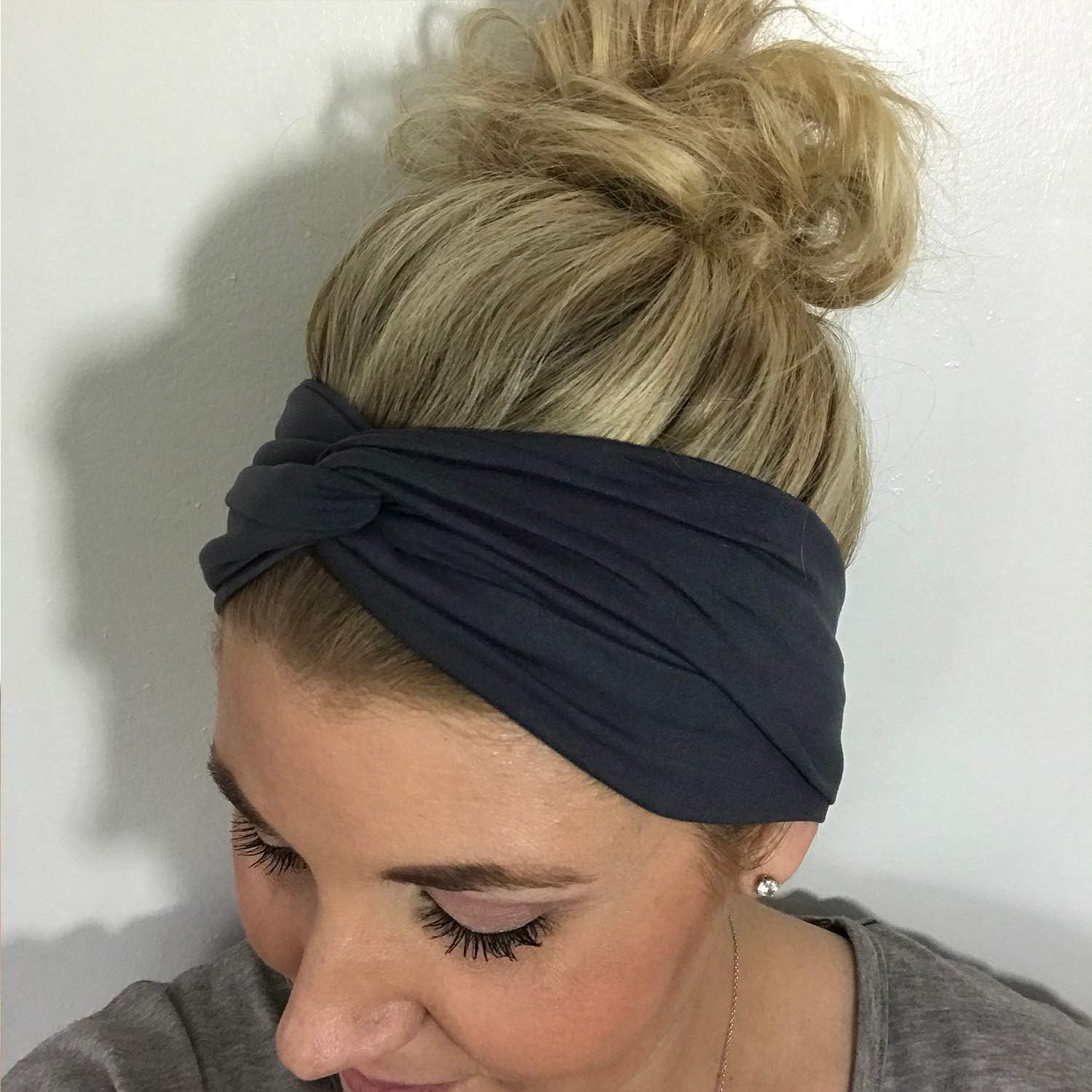 DRESHOW 1950's Vintage Modern Style Elastic Women Turban Headbands Twisted Cute Hair Band Accessories (4 Pack Criss Cross) at  Women’s Clothing store