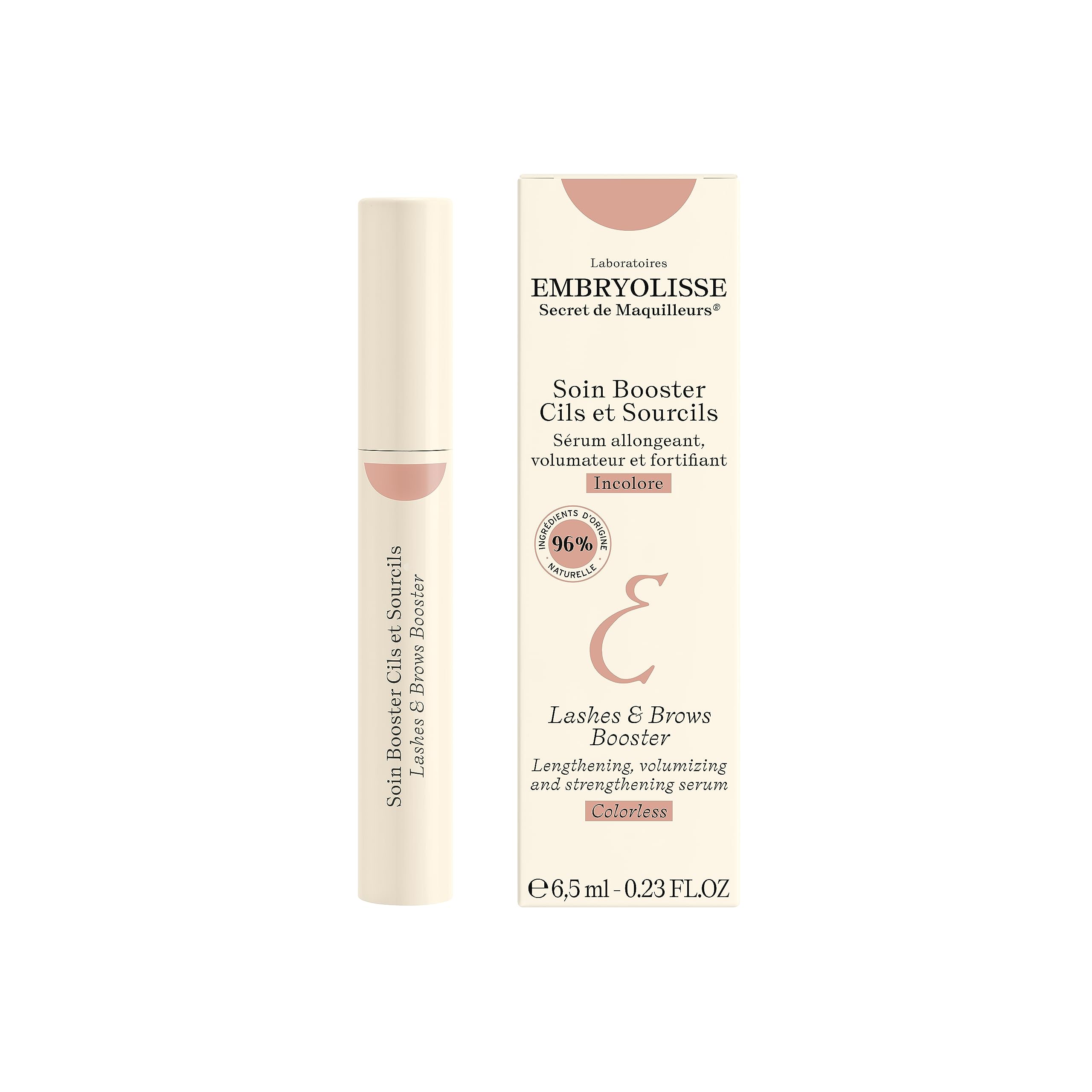 Embryolisse Lashes & Eyebrow Growth Serum Enhance Beauty & Achieve Gorgeous, Long, Dense Lashes and Brows Easy-to-Apply Perfect for Thicker, Darker and Healthier-Looking Brows 6.5ml