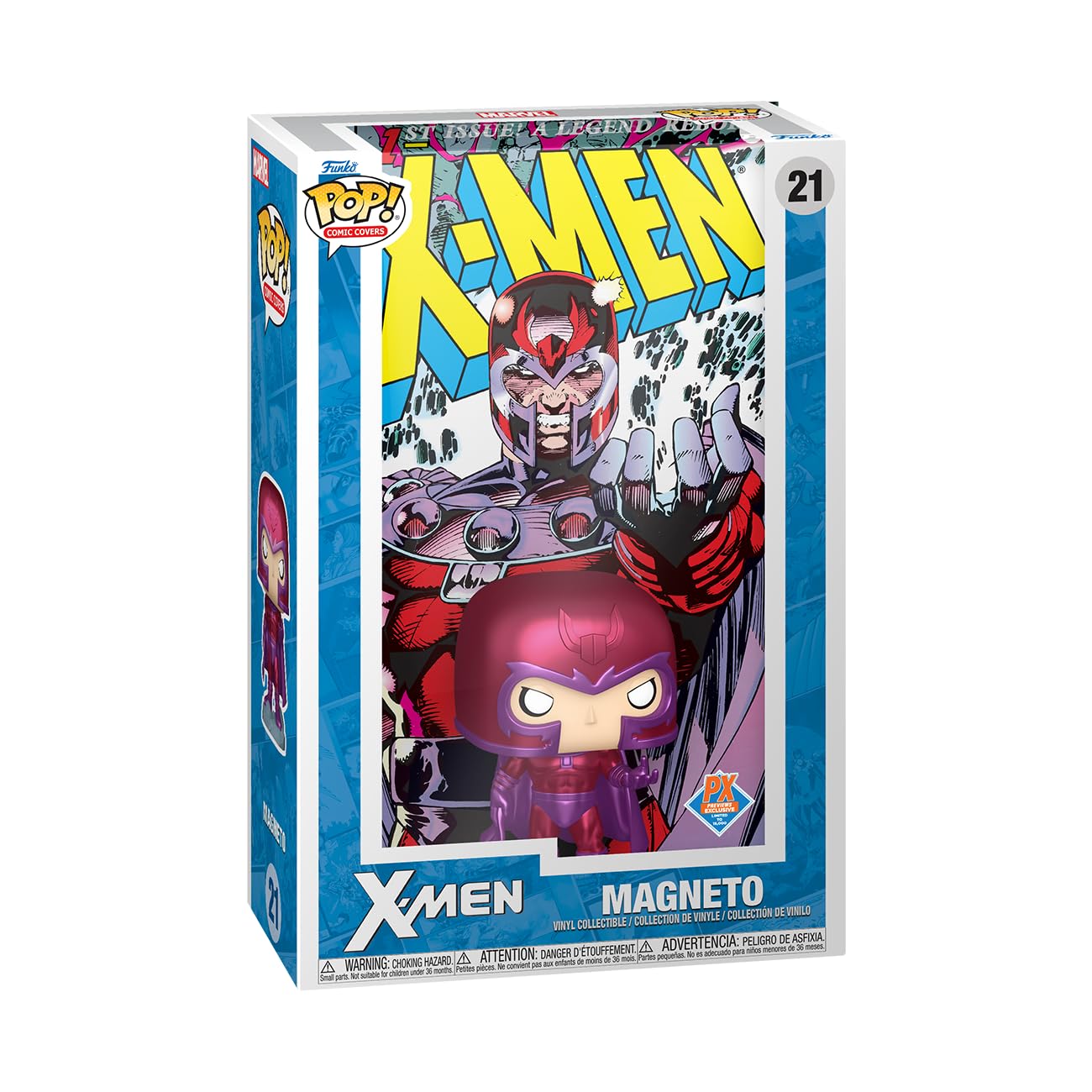 Funko POP COMIC COVER MARVEL X-MEN MAGNETO PX VIN FIG