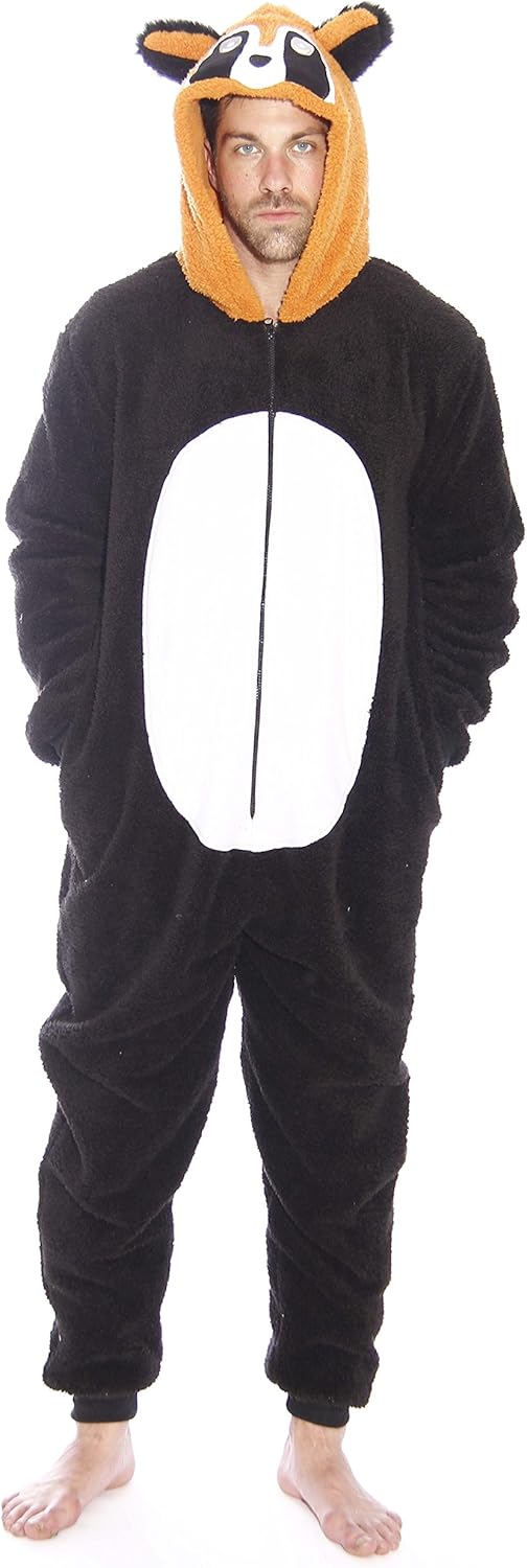 #followme Raccoon Adult Onesie Pajamas