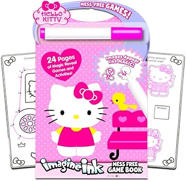 Hello Kitty Imagine Ink Book