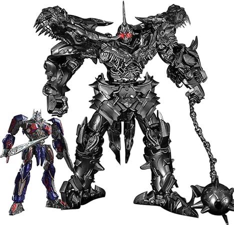Amazon Weijiang トランスフォーマー グリムロック オプティマスop合金映画フィルム オーバーサイズ Ss07 ダイカスト 恐竜リーダー 古代アクションフィギュア Ko玩具 オリジナルボックス付き ロボット 子ども向けフィギュア おもちゃ