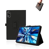 Case for Blackview MEGA 8 Android Tablet 13 inch Tablets,13 inch Tablet,UYRUREL Leather Slim Folding Stand Cover with Hand Strap Magnet for Men Women Full Protection,Black.