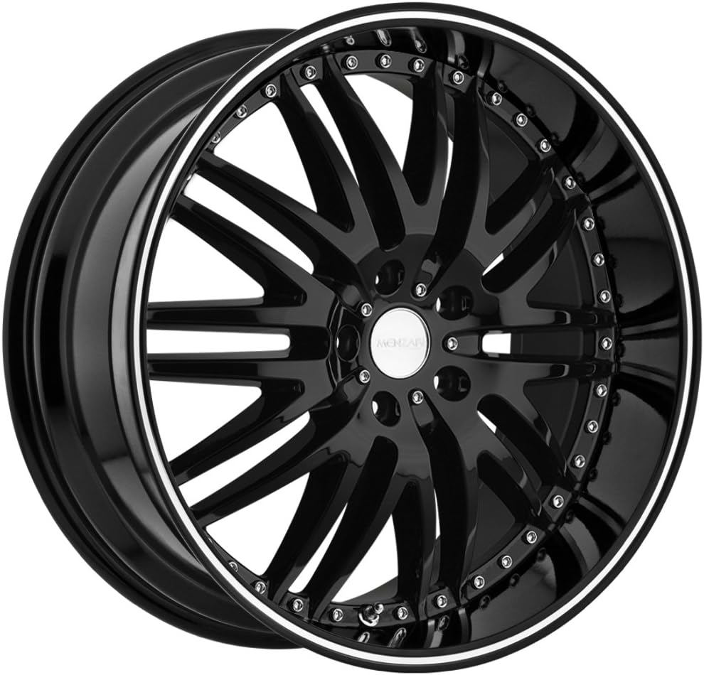 Menzari Z04 18x8.5 5x115 +35mm Gloss Black Wheel Rim