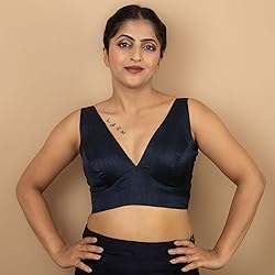 FIGURE'S DESIGNER Women's Dupion Raw Silk