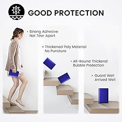 Fuxury 100Pcs 4x8 Bubble Mailers Royal Blue