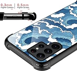 CARLOCA Compatible with Samsung Galaxy S22 Ultra