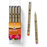 Sakura Pigma Micron 05 Cube Collection Ink Pen Set, Assorted, 16 Count | Color Pen Set for Drawing, Illustration and Journaling, Makes Precise Points and Lines &amp; Archival Colored Ink