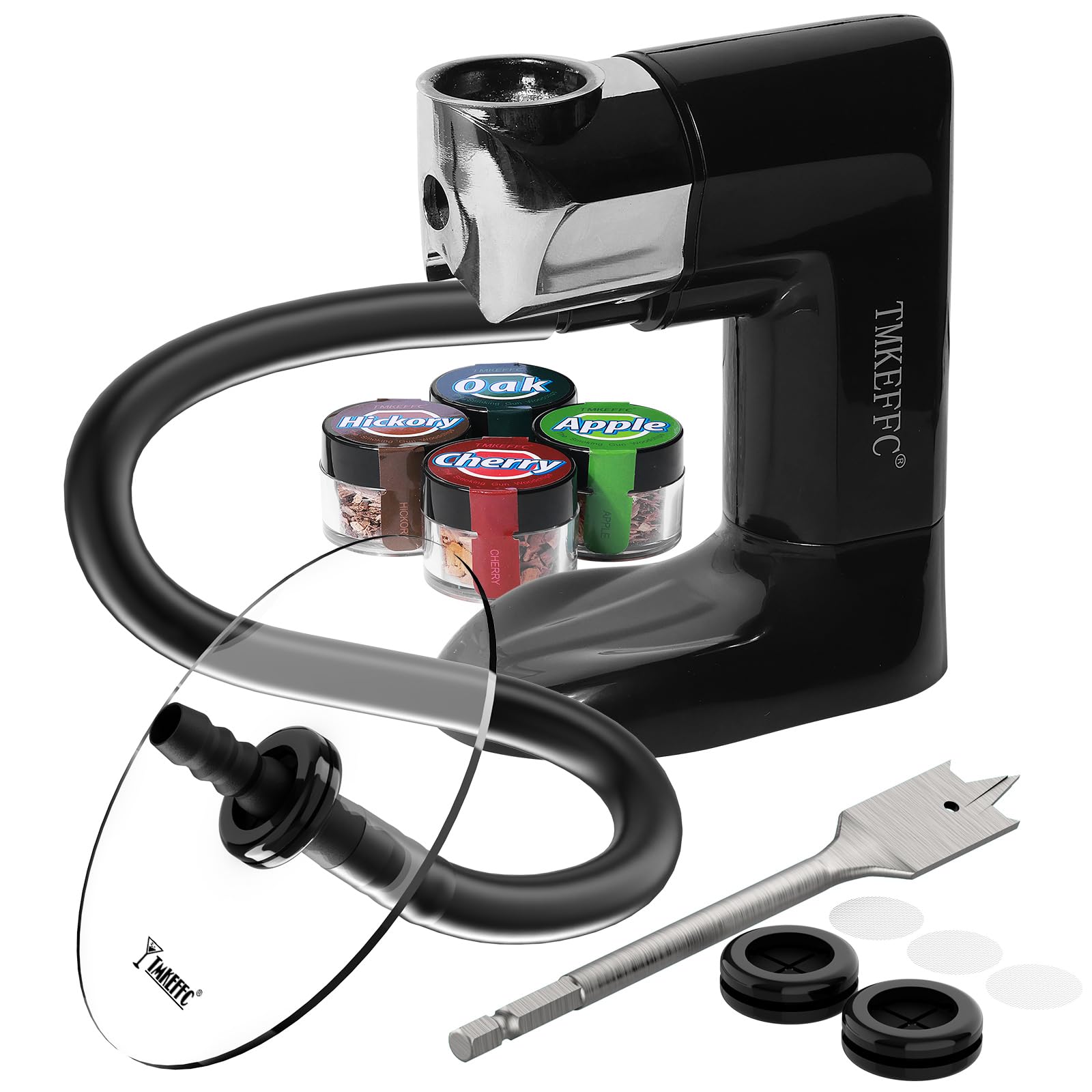 Photo 1 of (used)(incomplete) TMKEFFC Smoking Gun Portable Smoker Infuser DIY Tools Set,Handheld Indoor and Outdoor Cocktail Smoke Generator Tool 