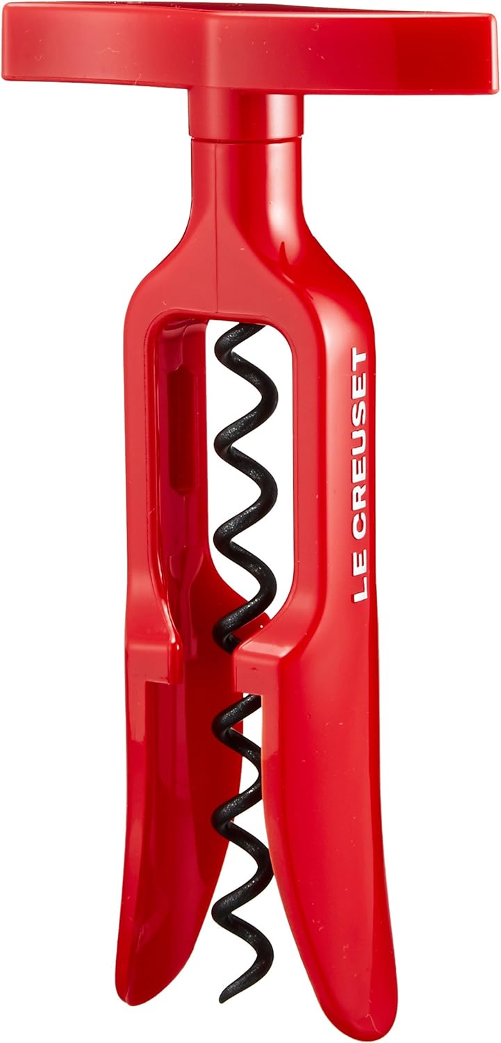 LE CREUSET Screwpull Wine Bottle Opener, Table Model TM100, Cerise, 59993010607232 Amazon.co