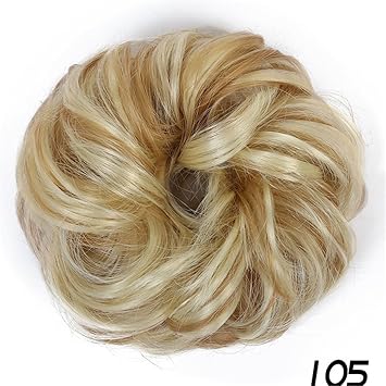 Amazon Com Women Messy Bun Curly Drawstring Hair Wave Hair