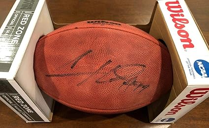 charles woodson signed football