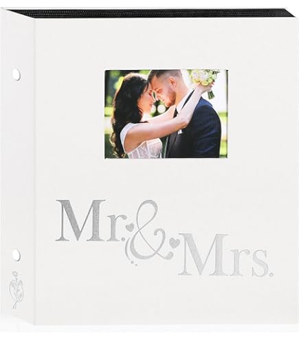 Amazon.com: Pioneer Bound Wedding Photo Album White with
