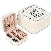 Jewelry Box, Small Jewelry Case for Taylor Fans, Taylor Gifts Merch, Portable Jewelry Case with Best Era for Bracelet, Necklace, Ring, Earring Organizer Holder Storage Boxes