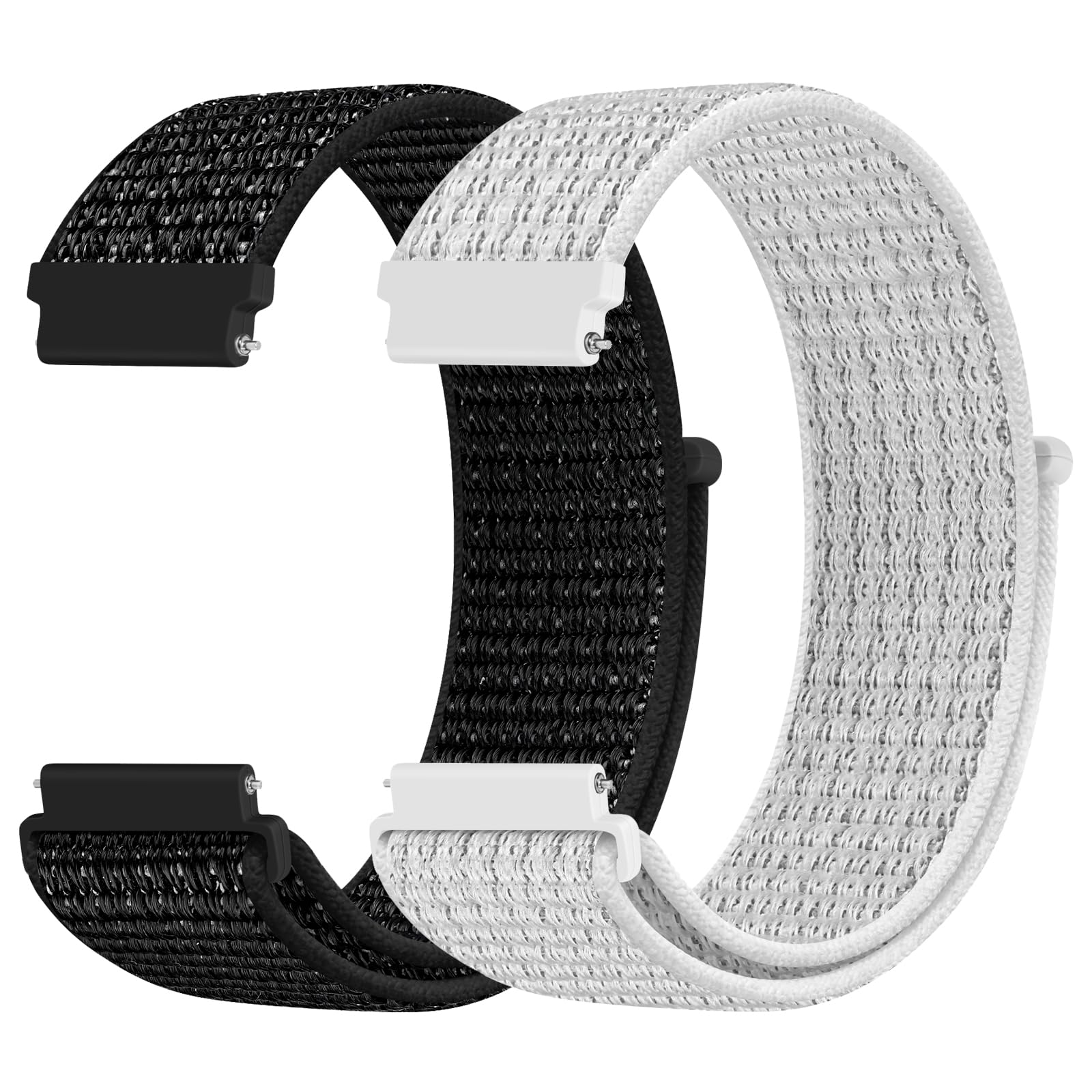 KIBDSNG Nylon 22mm Watch Strap Compatible with Garmin Venu 4 45mm/Venu 3/Venu 2/Vivoactive 4 45mm/Forerunner 255/265,Adjustable Sport Band for Samsung Galaxy Watch 46mm/3 45mm/Gear S3 Classic/Frontier — image 1