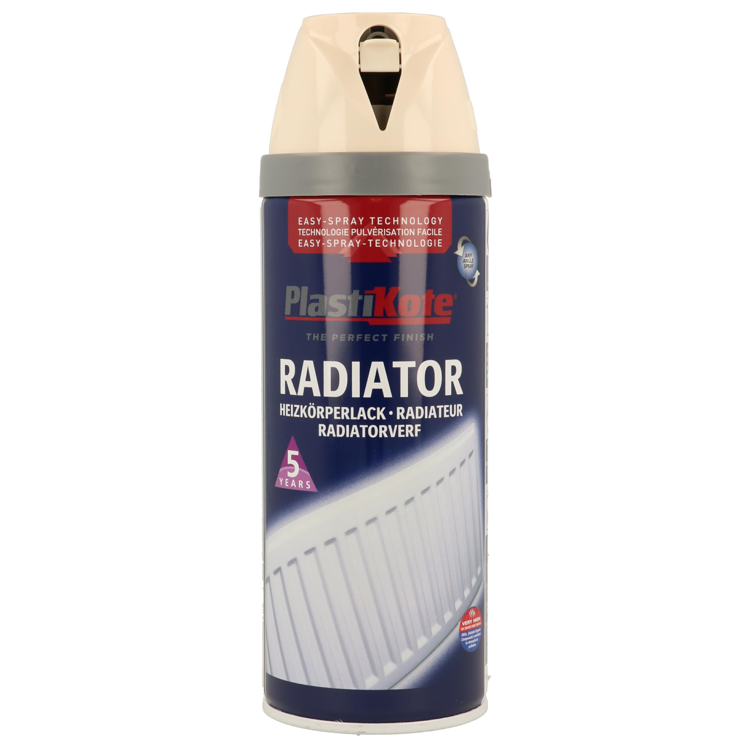 Plasti-kote 26101 400ml Radiator Magnolia