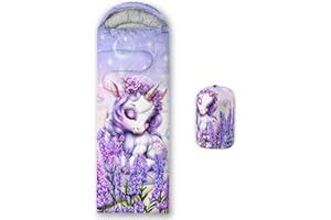 UEVBF Sea Turtle Sleeping Bag for Kids Boys Girls,Ocean Themed Camping Gear,Waterproof Compact Sleeping Bag for Camping Backpacking Outdoor Hiking.