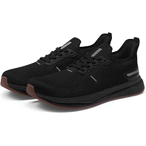 AIRHAS Men's Anatomical Toe Box Knit Low Drop Running Shoes | Lightweight, Breathable, Minimalist, Foot-Shaped for Walking, G